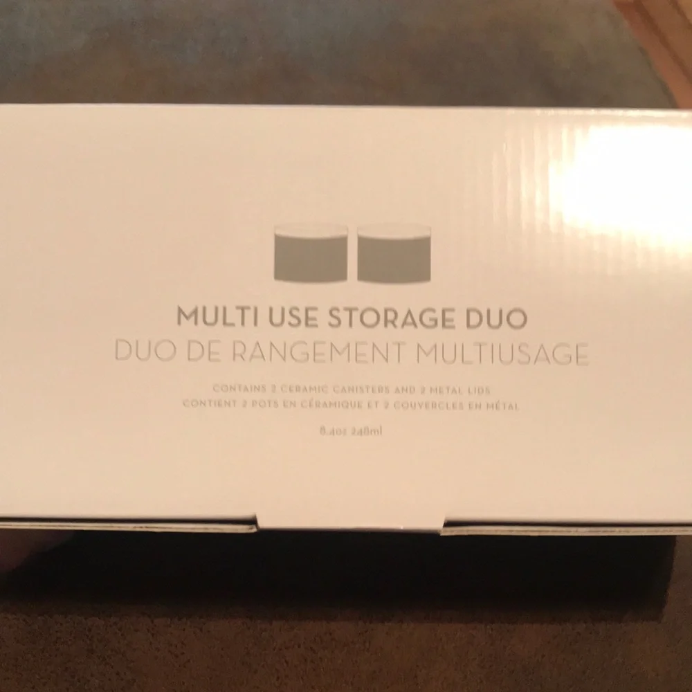 Ceramic storage containers